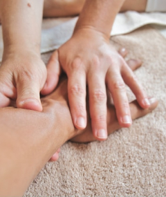 Massage in Mary's Cove beach resort in Antique